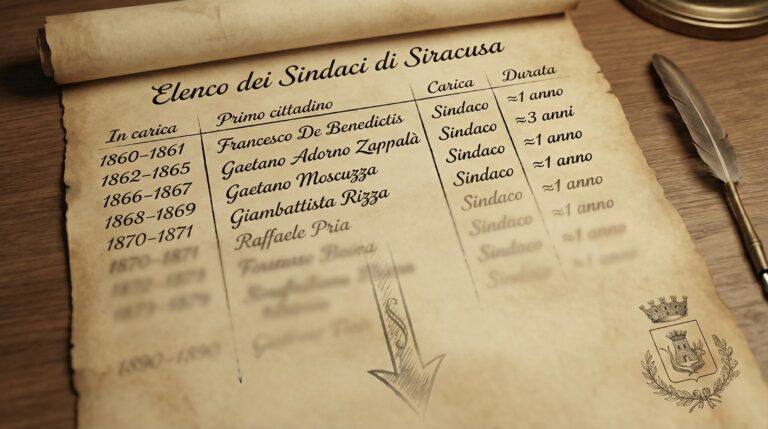 Elenco dei sindaci di Siracusa