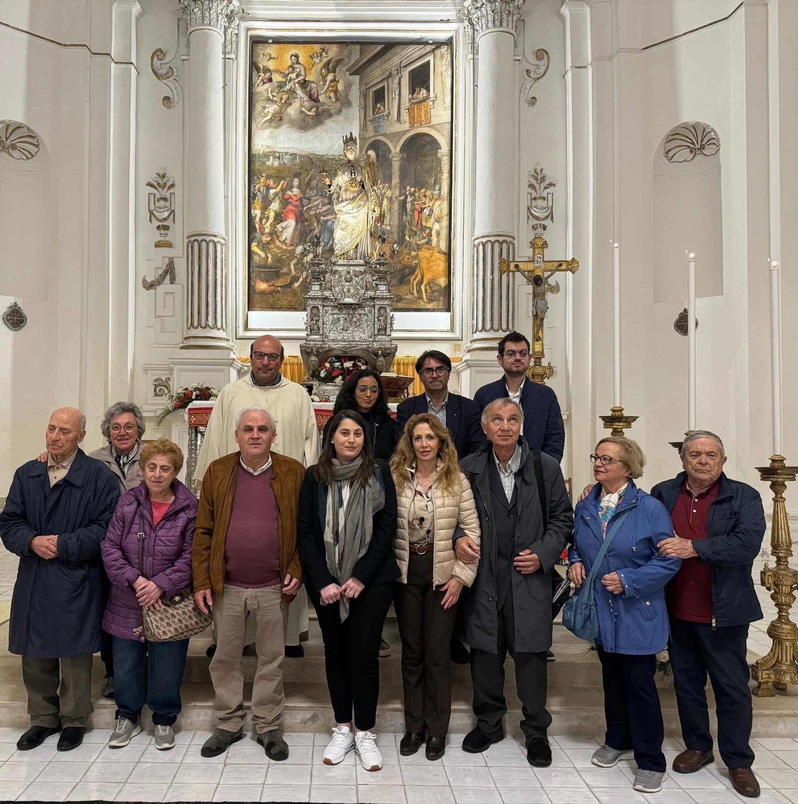 La comunità UICI e MAC alla chiesa di Santa Lucia alla Badia, 8 maggio 2024