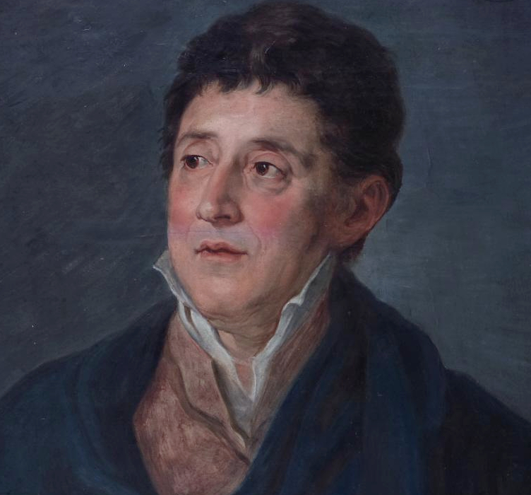 Ritratto di Tommaso Gargallo marchese di Castel Lentini, poeta e traduttore siracusano, dipinto da Vincenzo Camuccini nella prima metà del XIX secolo