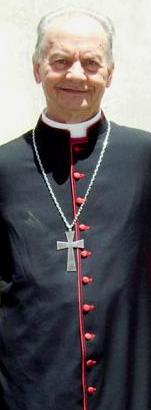 Ritratto di mons. Giuseppe Costanzo, arcivescovo di Siracusa