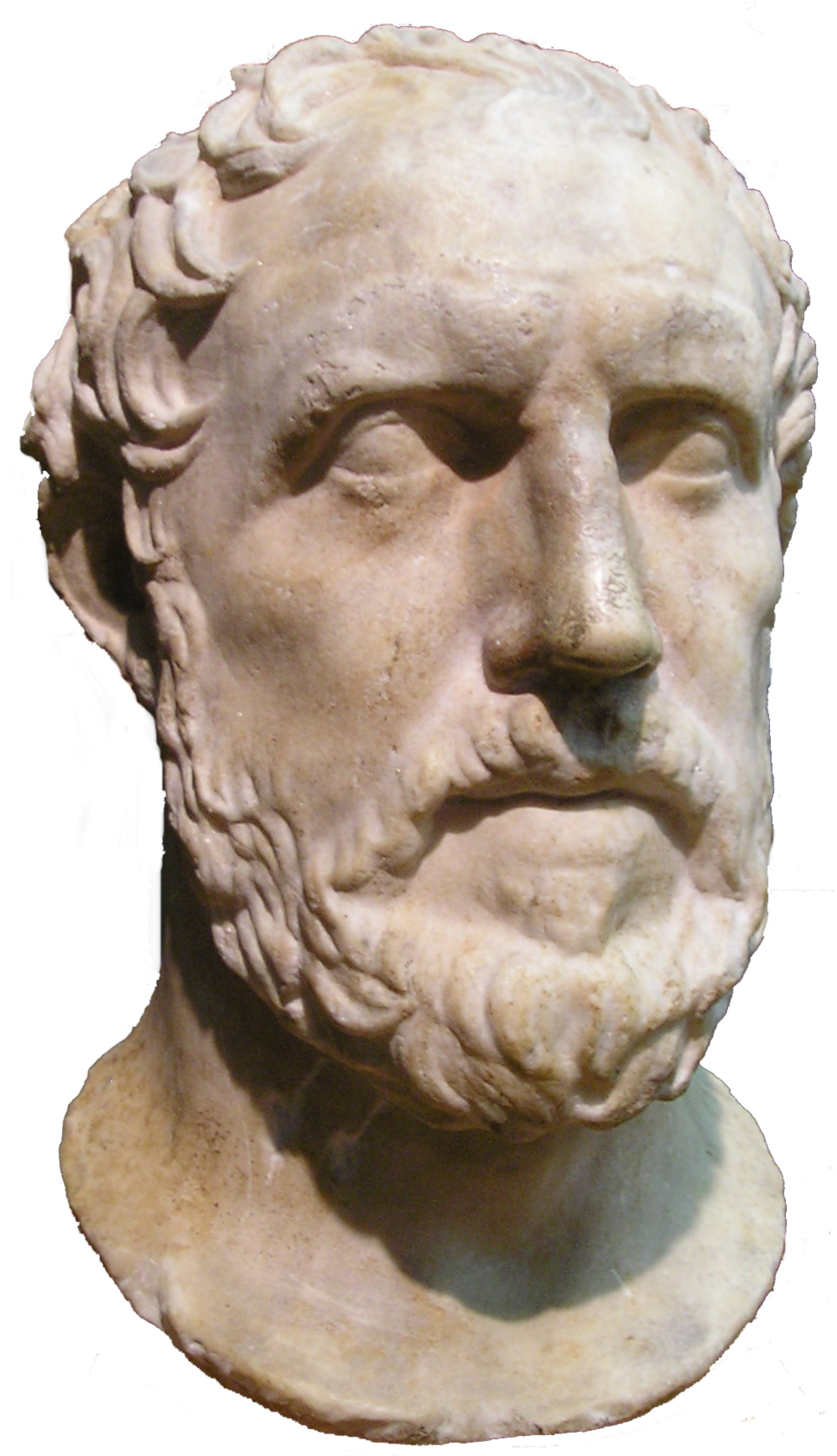 Busto marmoreo dello storico Tucidide