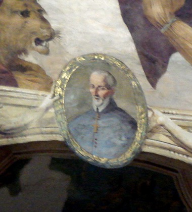 Ritratto a mezzo busto del vescovo Juan de Torres Osorio in abito episcopale